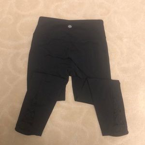 Athleta Ruched Ankle Leggings